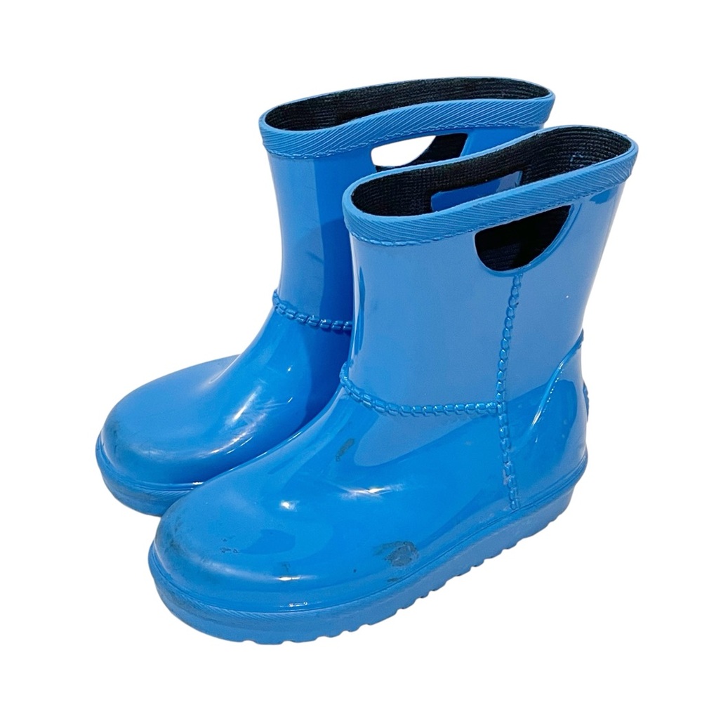 Ugg Toddler Size 9 Blue Rubber Rahjee Rain Boot